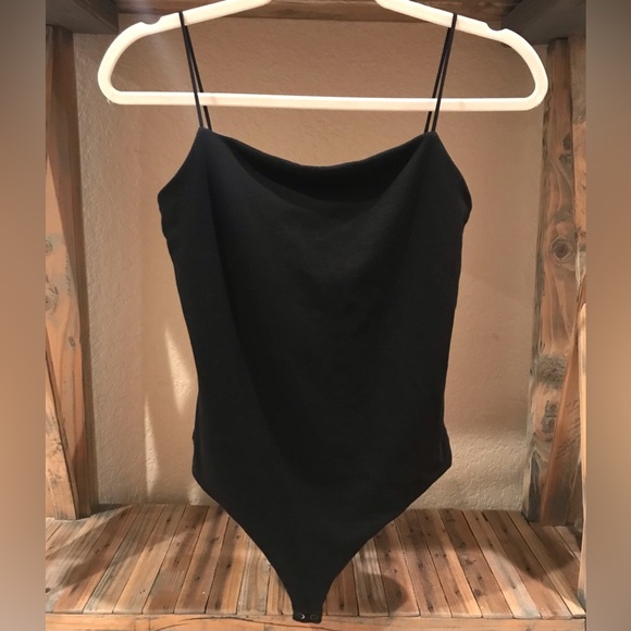 Banana Republic Tops - Banana Republic Black Spaghetti Strap Bodysuit - Size S